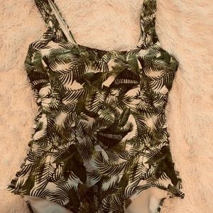 Forever 21 palm tree one piece